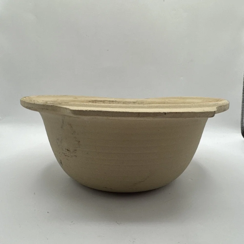 Pampered Chef Stoneware Baking Bowl Roaster K Family Heritage Collection 9